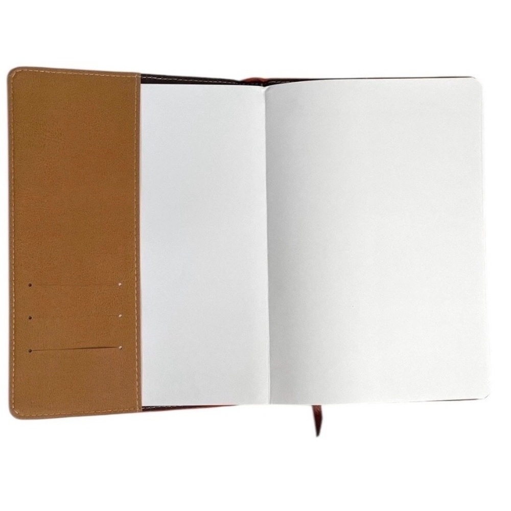 Hermès Orange Notebook + Branded Pen (Lined Refillable Shell - Picture 4 of 9